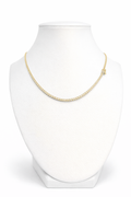 Cadena tenis con diamantes naturales