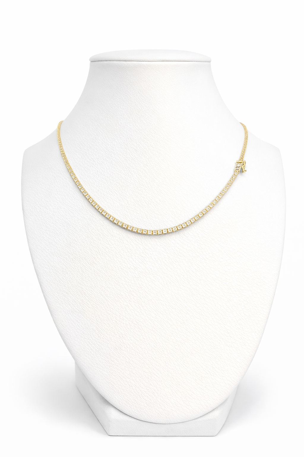 Cadena tenis con diamantes naturales